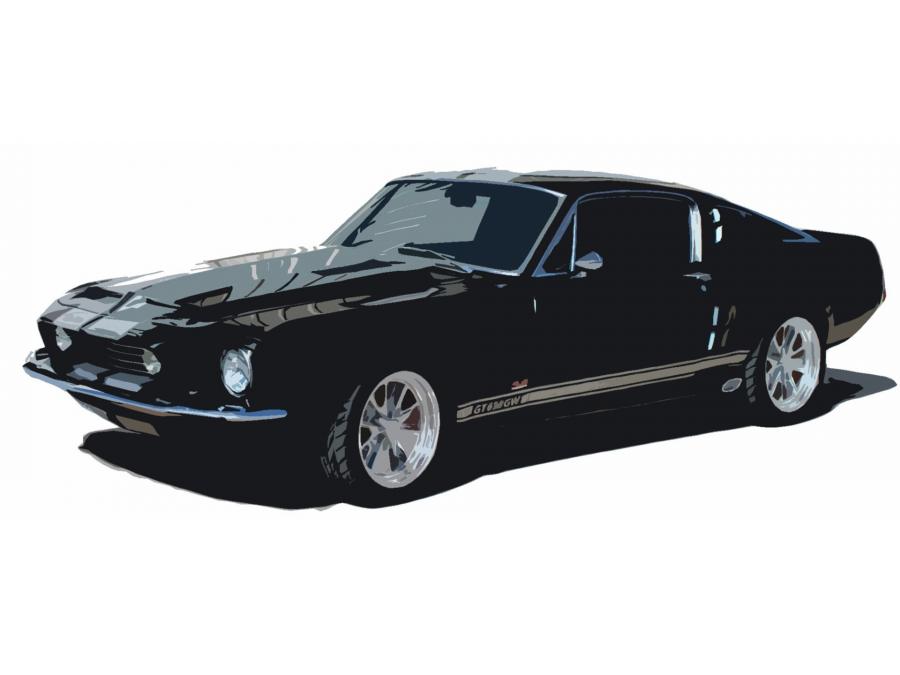  Ford Mustang Fastback Anaconda GT690GW 1968 года  (фото 10 из 14)